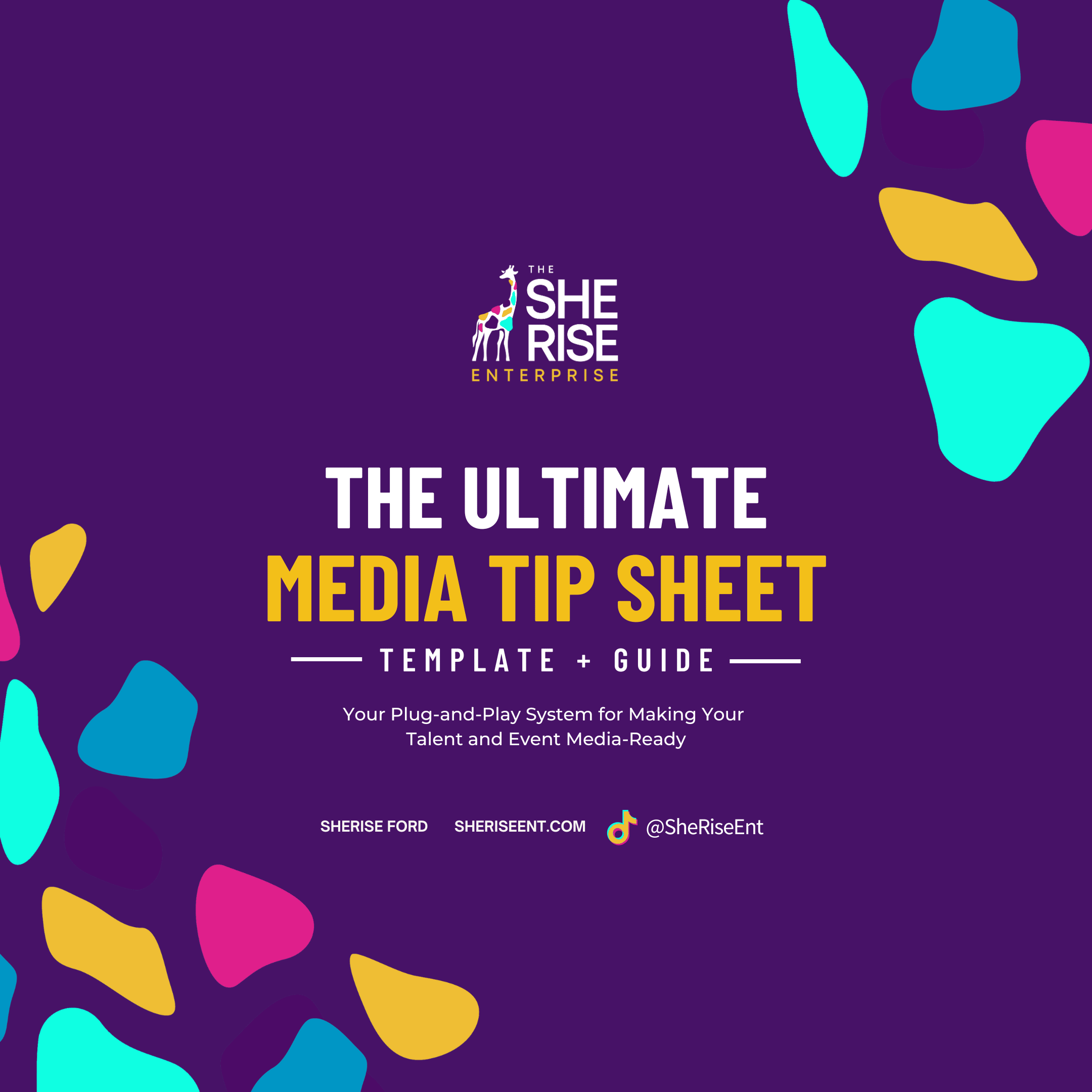 Media Tip Sheet Template