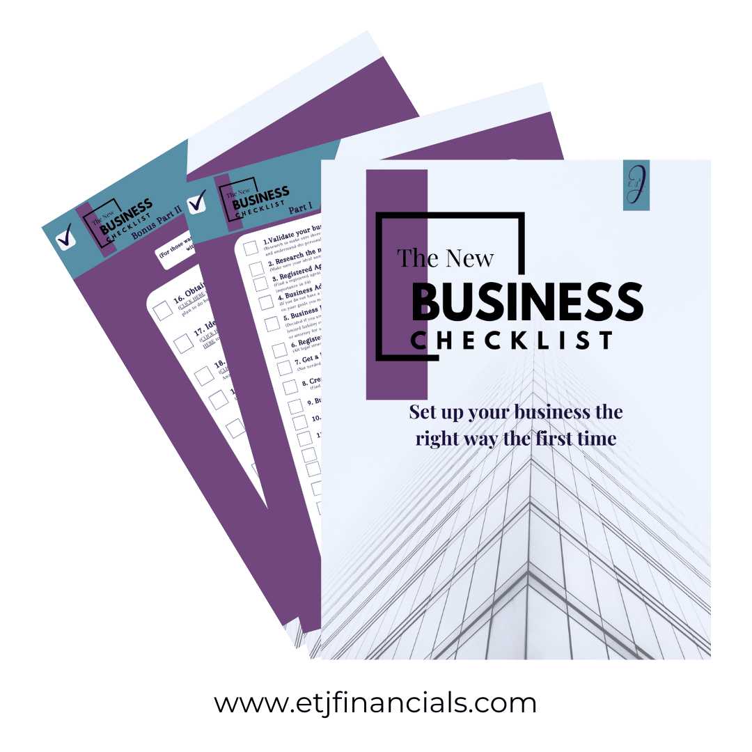 The New Business Checklist