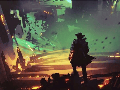 Weird Wst anthology book cover