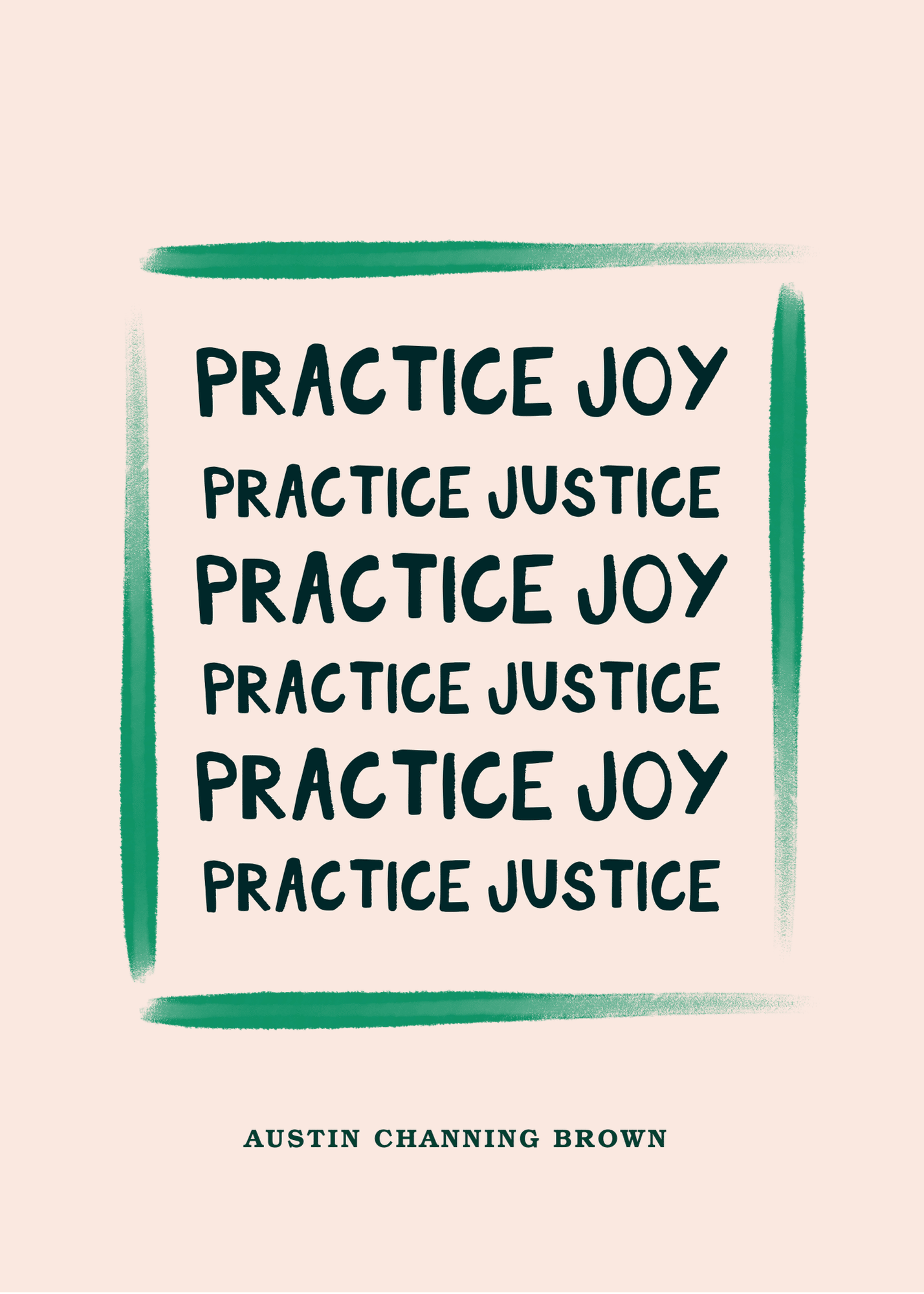 Joy & Justice Poster (light)