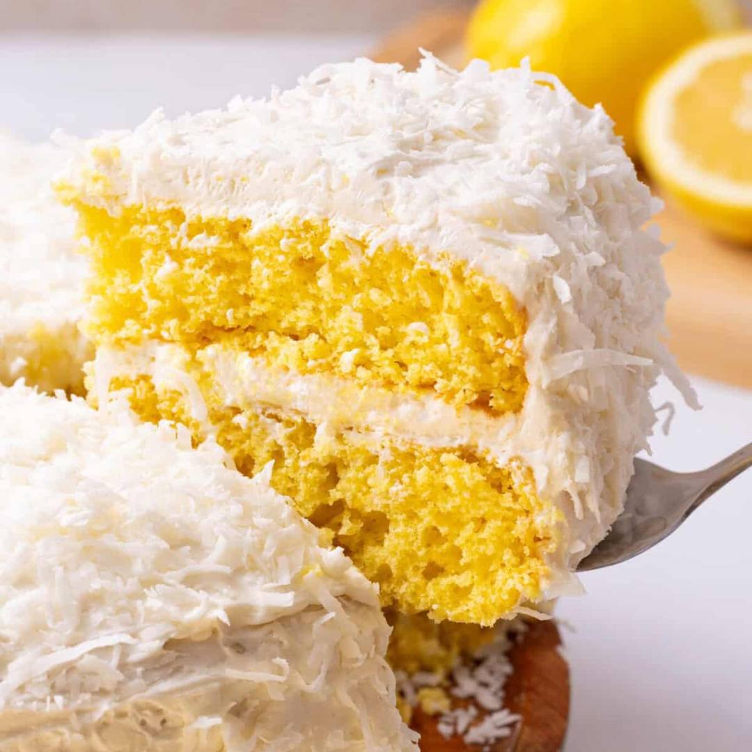Lemon Coconut Cake