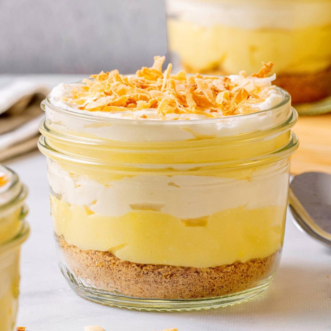 Coconut Cream Pie Parfaits