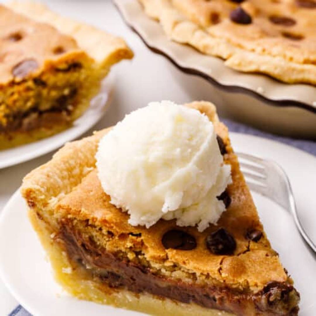 Chocolate Chip Pie. 