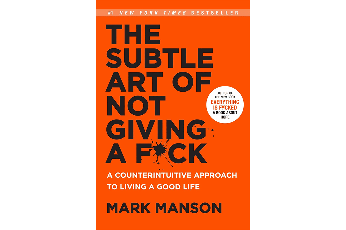 Cover of The Subtle Art of Not Giving a F*ck by Mark Manson