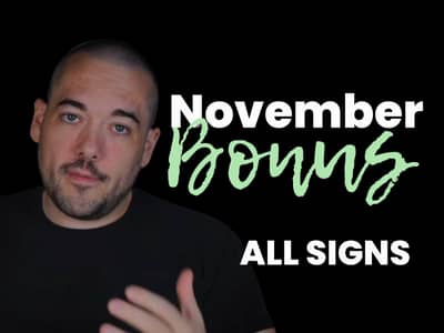 Chris Reck of Minnow Pond Tarot – November Bonus All Signs Reading thumbnail.