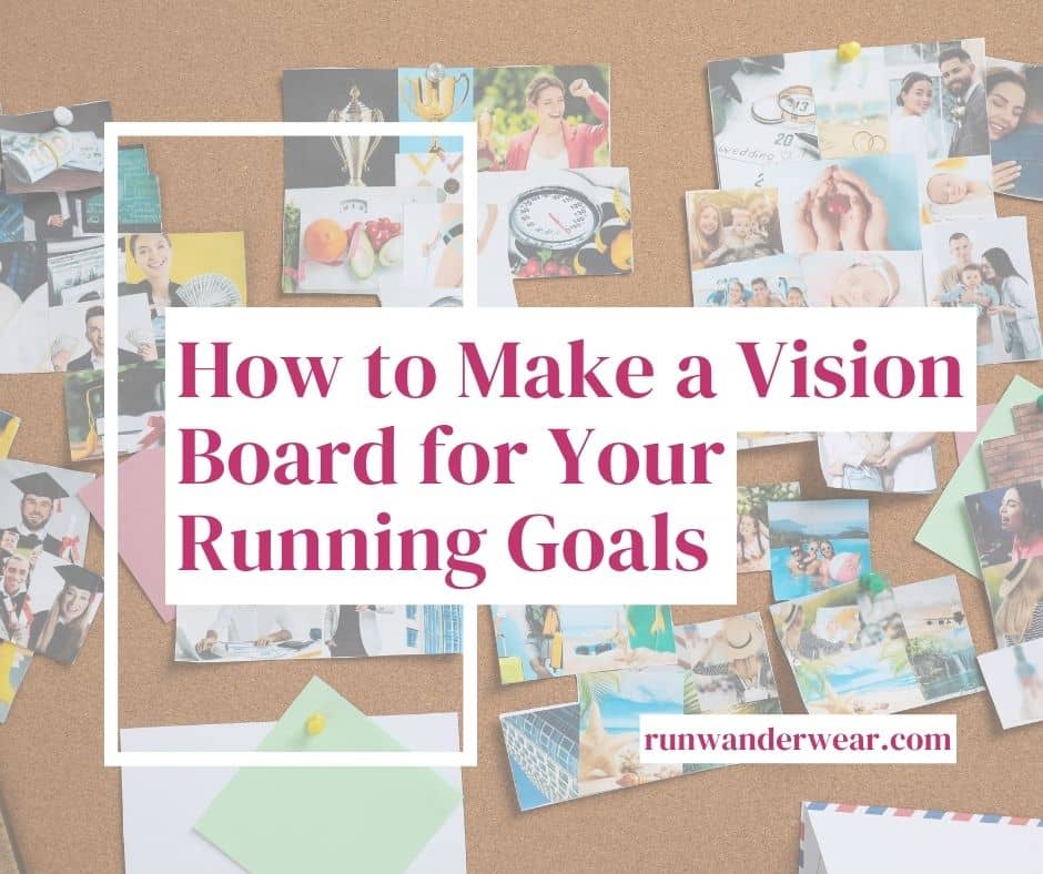 a vision board with how to make a vision board tips