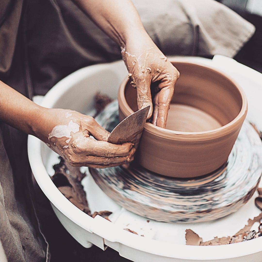 You turn white canvases into portals. Mounds of clay into tea-parties. Scrap metal into town pride. 

The paintings, pottery, and sculptures you create are modern magic. And makers, you are the magicians. 

#artists #makers