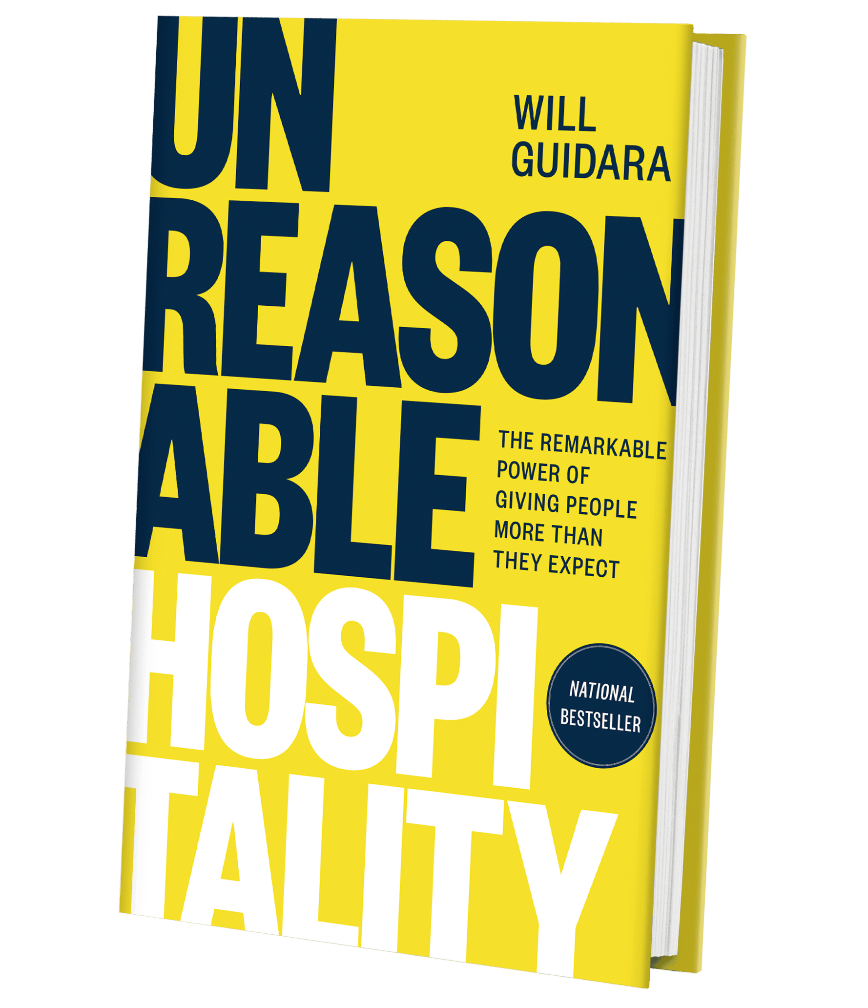 Book cover image of Unreasonable Hospitality.