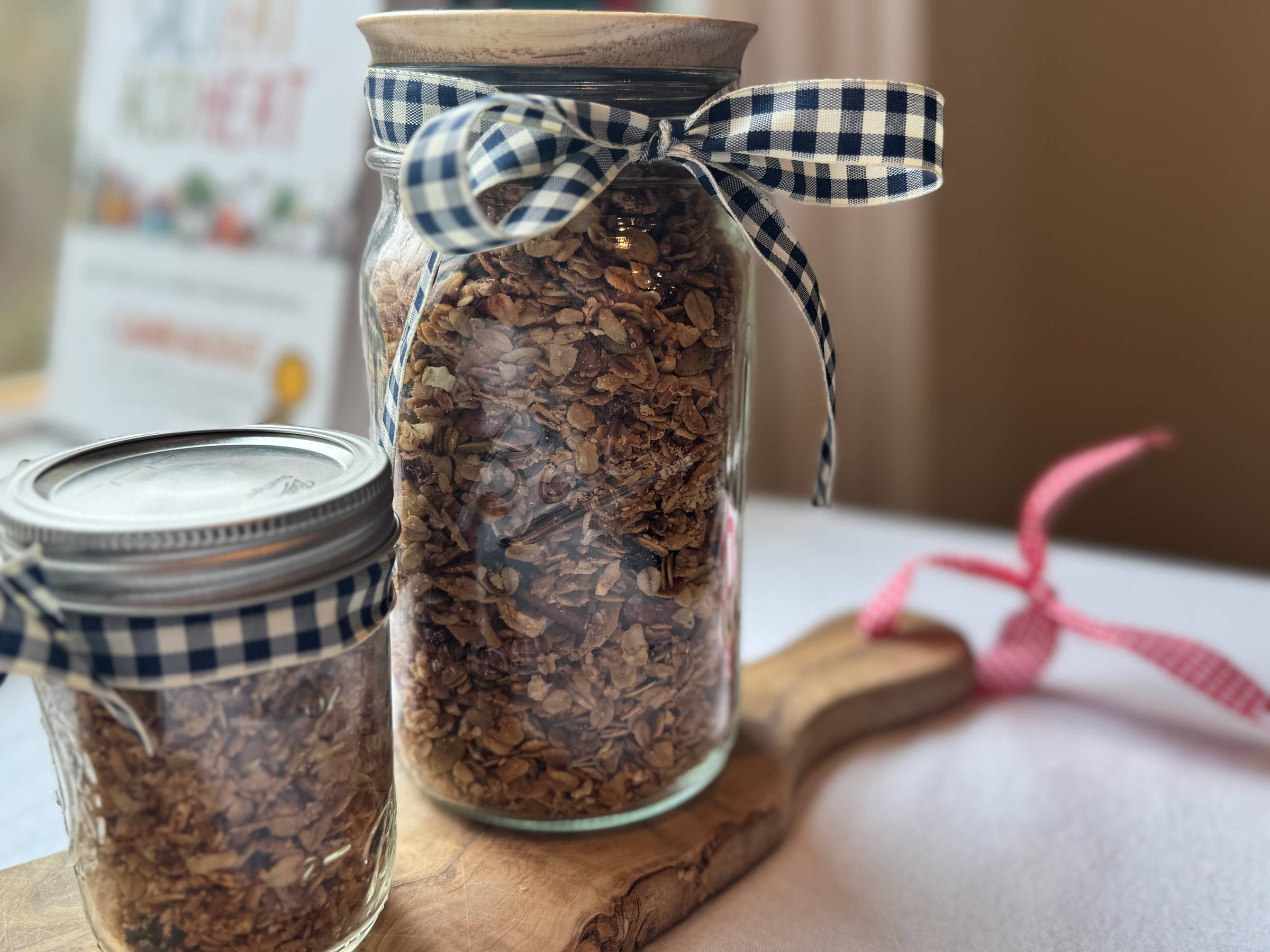 My favorite homemade granola.