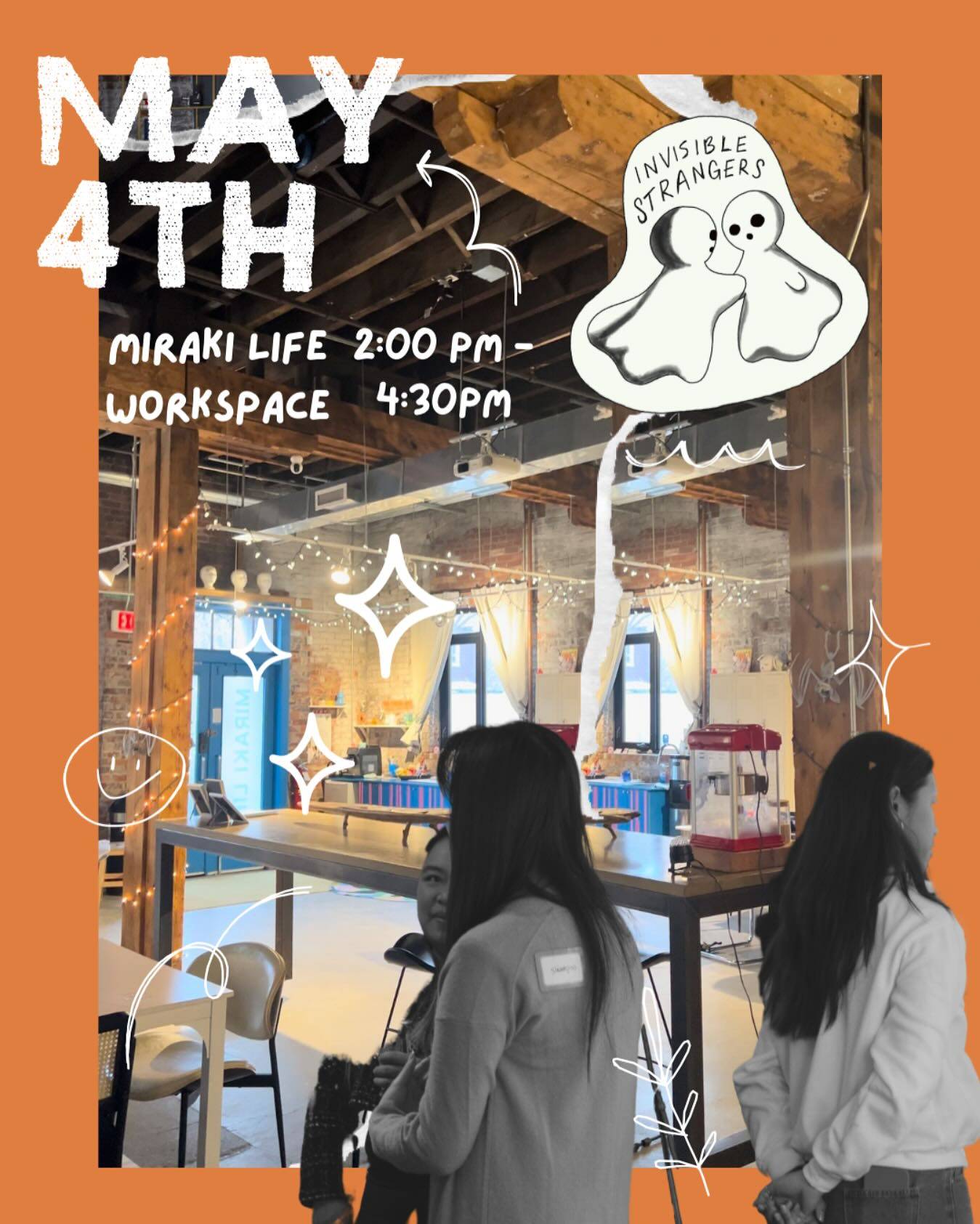 Mark your calendar and get ready for our next event on May 4th at @mirakilife.workspace ✨

Tickets drop on April 5th at 12pm!