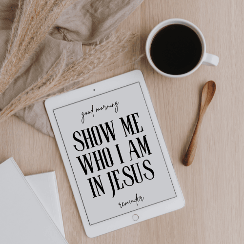 Show Me Who I am in Jesus