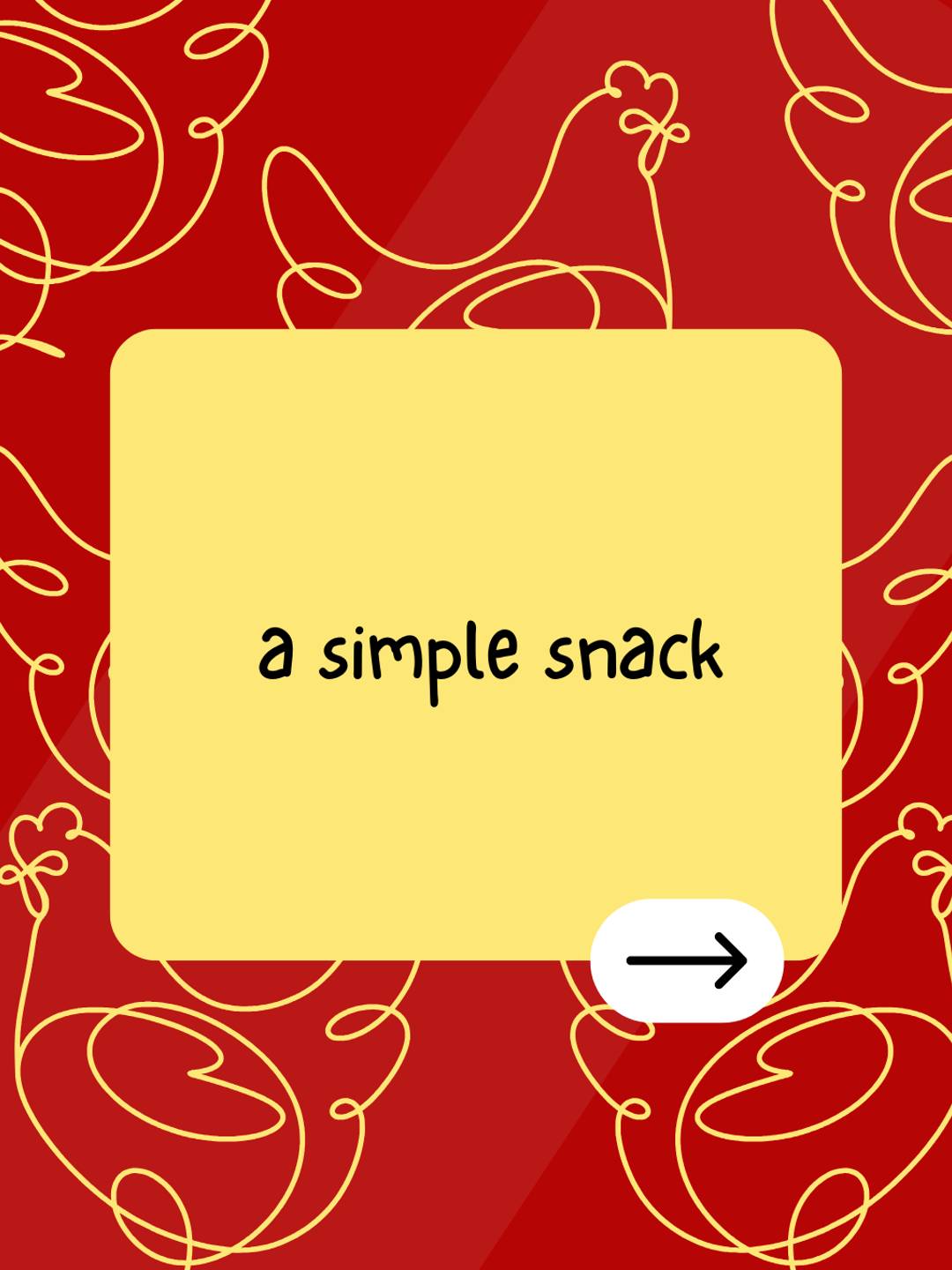 a simple snack