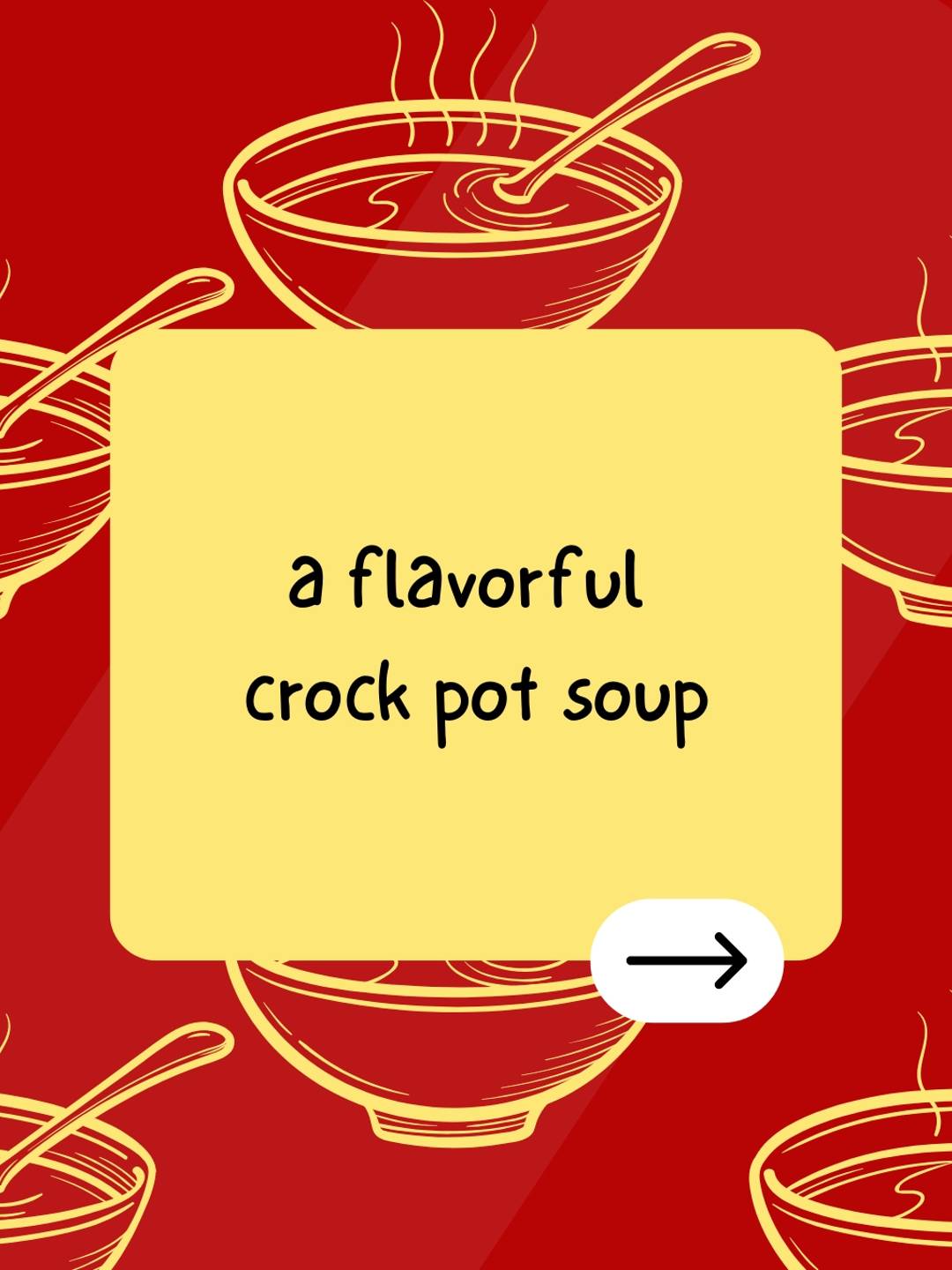a flavorful crock pot soup