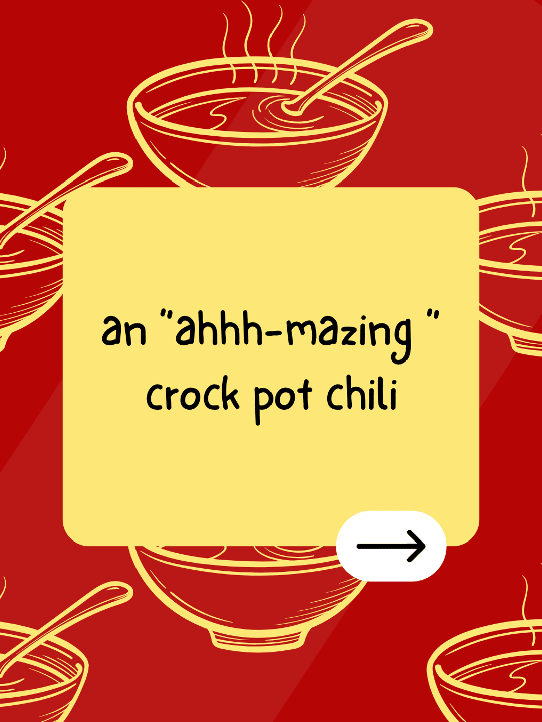 an ahhh-mazing crock pot chili