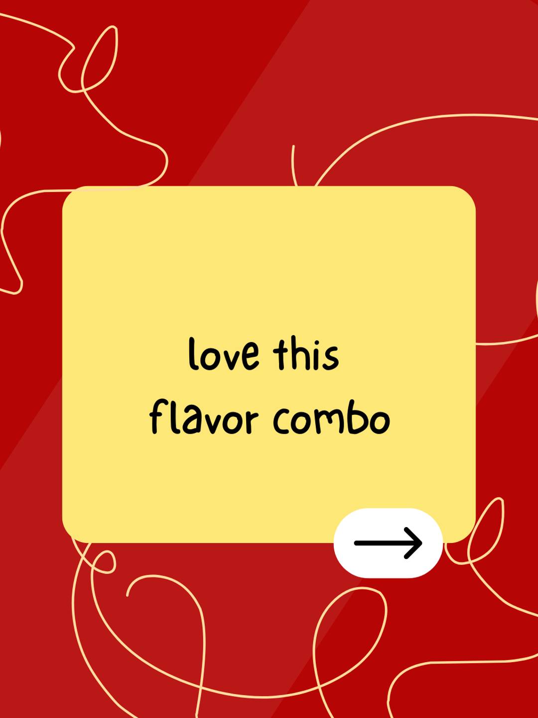 love this flavor combo