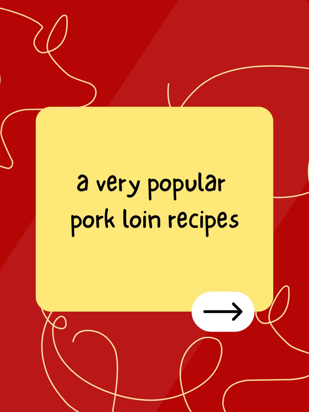 a very popular pork loin recipes