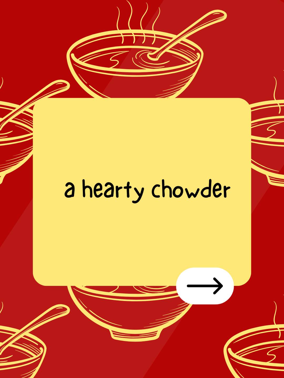 a hearty chowder