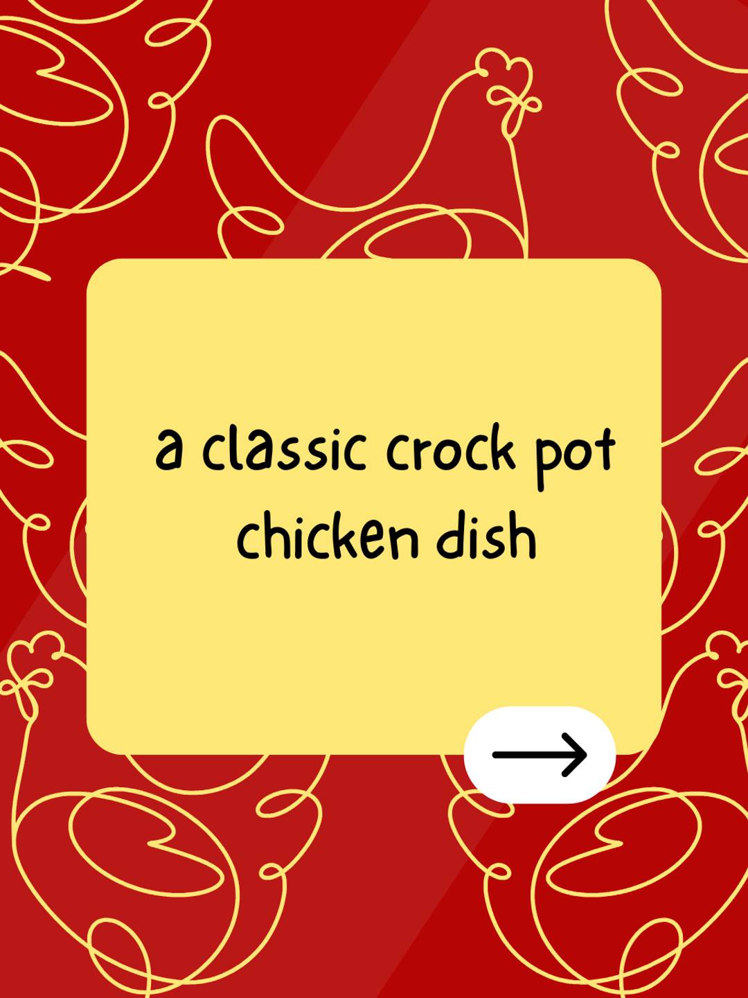 a classic crock pot chicken dish