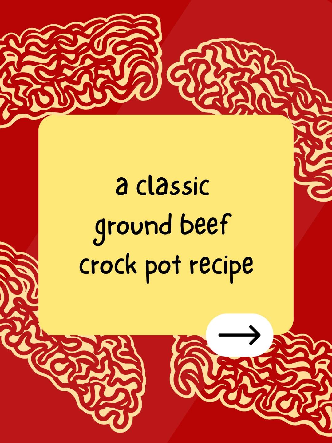classic ground beef crock pot recipe