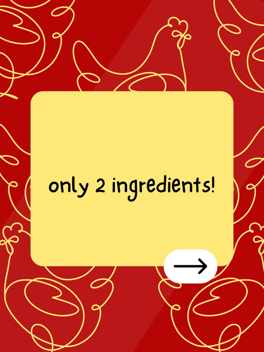 only 2 ingredients