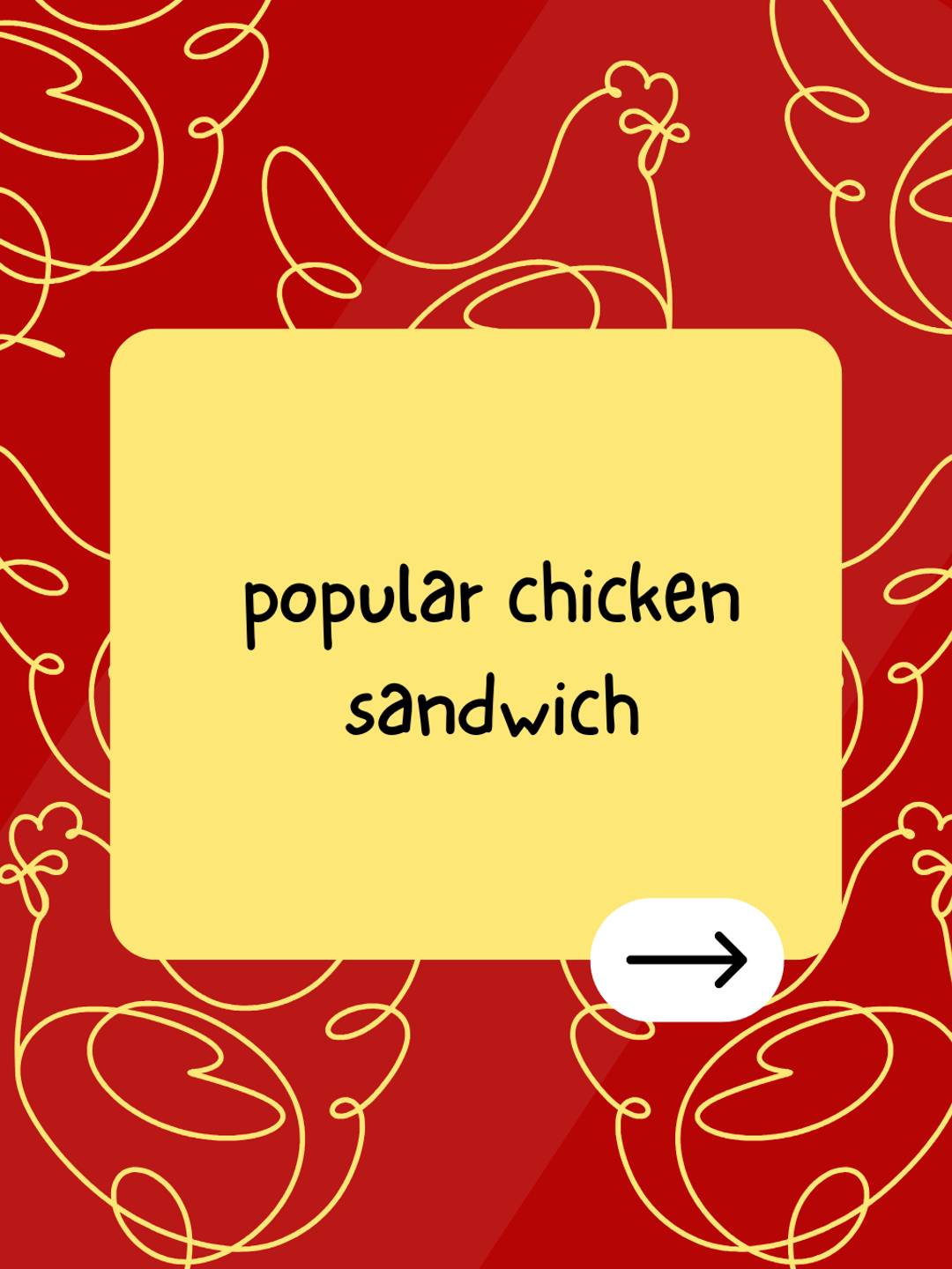 popular chicken sandwich