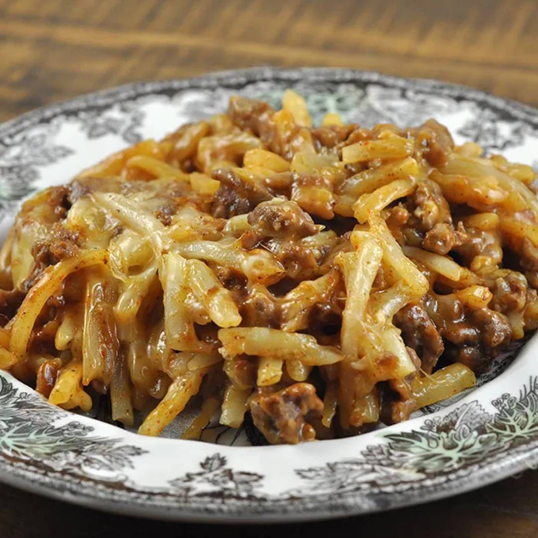 crock pot taco hash brown casserole