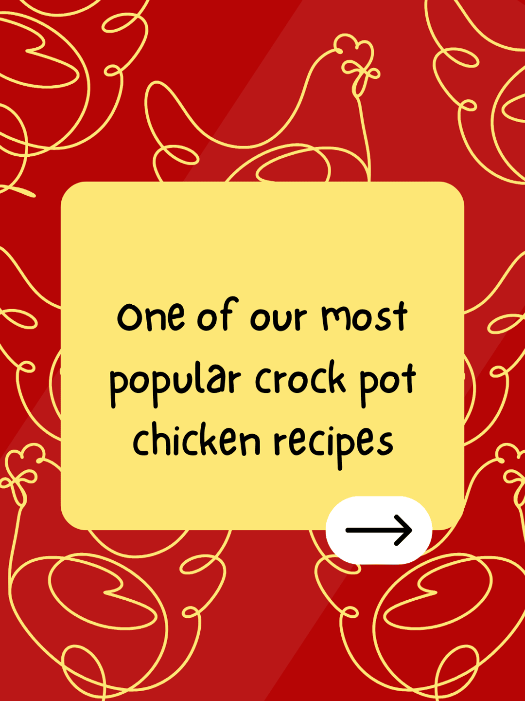 One of our most popular crock pot chicken recipes
