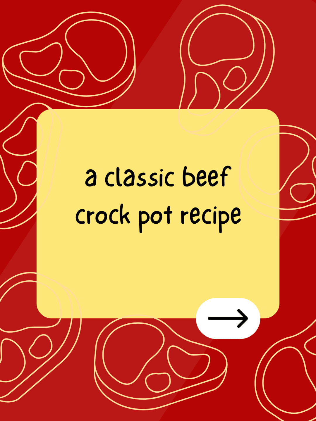  classic beef crock pot recipe