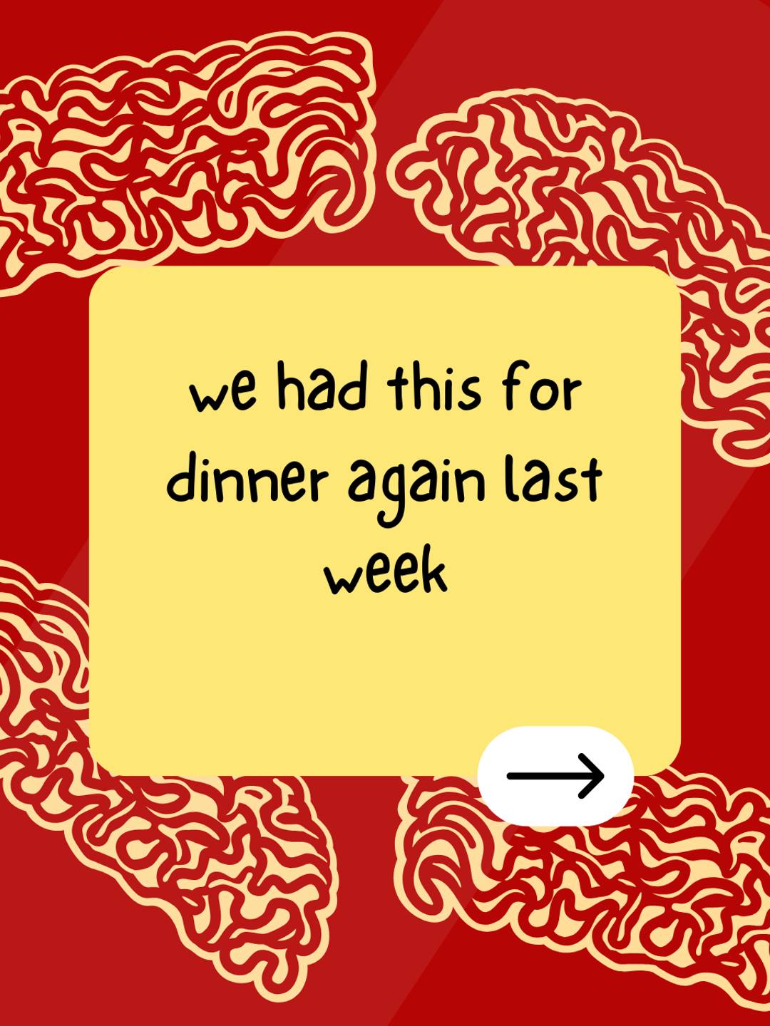 we had this for dinner again last week