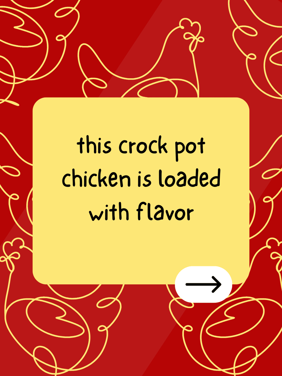 this crock pot chicken is loaded with flavor