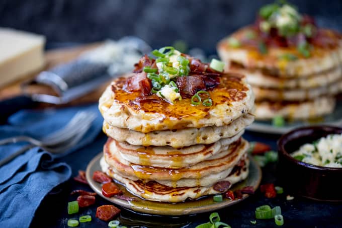 Savoury Dinner Pancakes
