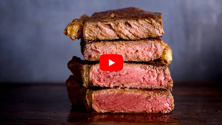 How to cook the perfect steak video