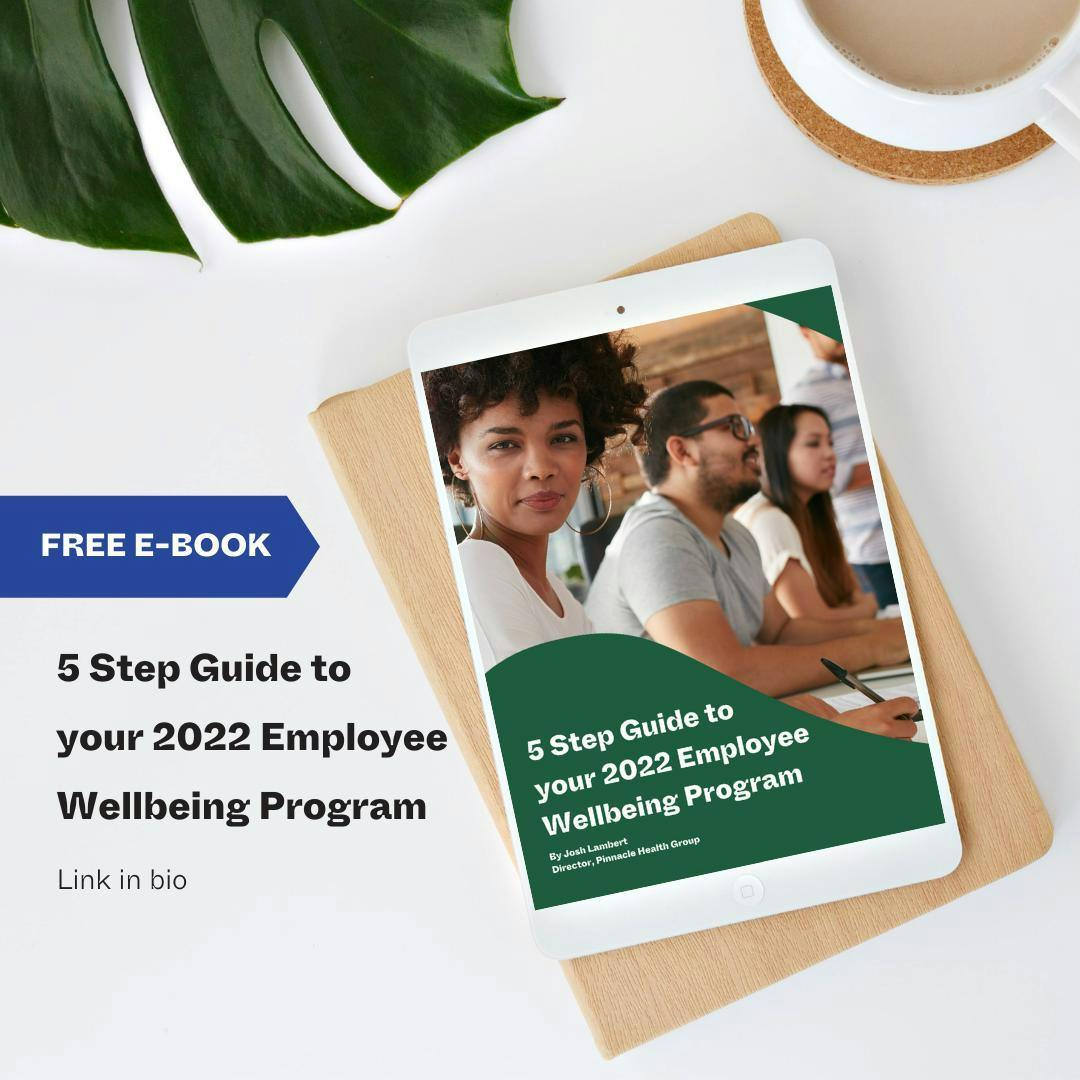 Have you started to plan for 2022 yet?⁠
⁠
In the current hybrid model of work, it seems that workplaces are toggling between reactive wellbeing initiatives versus strategic long-term planning, with an eye on 2022.⁠
⁠
Josh Lambert, has written an eBook to simplify the required steps to setting up a successful and engaging wellbeing program to suit the current working environment.⁠
⁠
Link in Bio to read your copy today.