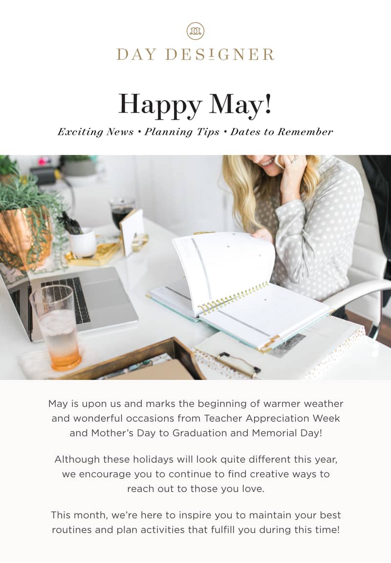 Exciting news, planning tips, and dates to remember!