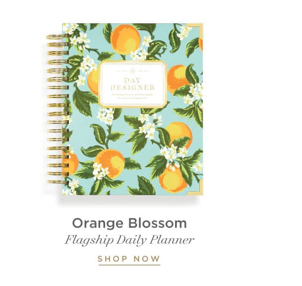 Daily Planner - Orange Blossom.