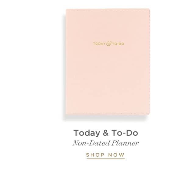 Today & To-Do Planner - Addison Blush.