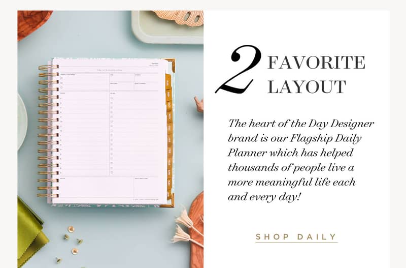 #2 - Favorite Layout!