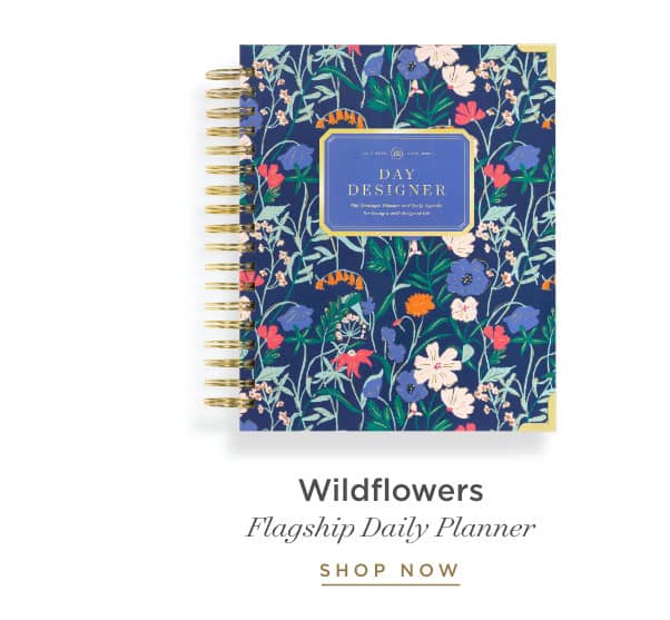 Flagship Daily Planner - Wildflowers.