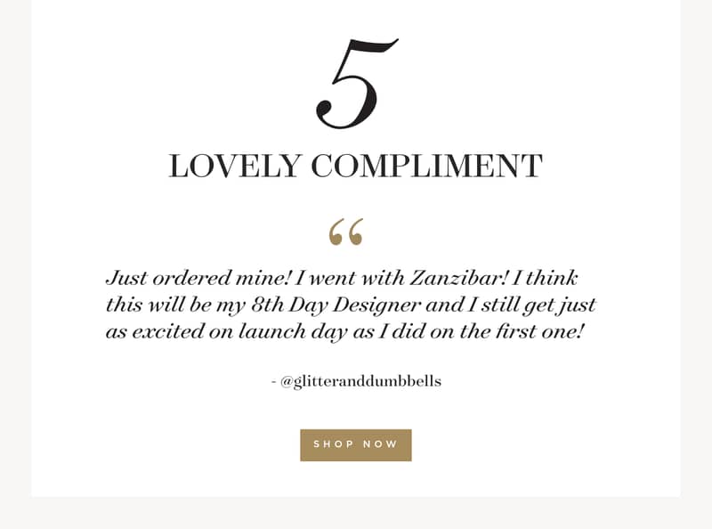 Lovely Compliment.