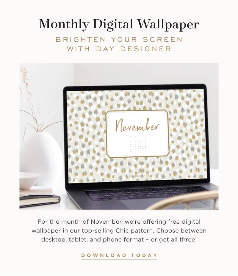 November Digital Wallpaper.