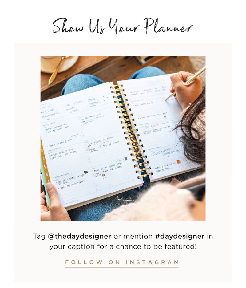 Show us your planner for a chance to be featured!