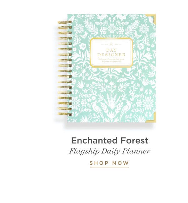 Flagship Daily Planner - Enchanted Forest.