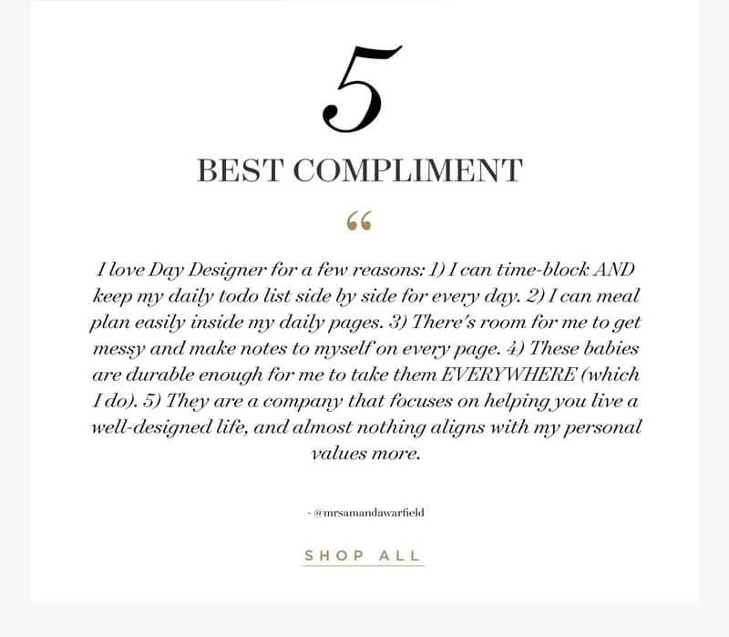 #5 - Best Compliment!