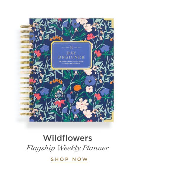 Flagship Weekly Planner in Wildflowers.