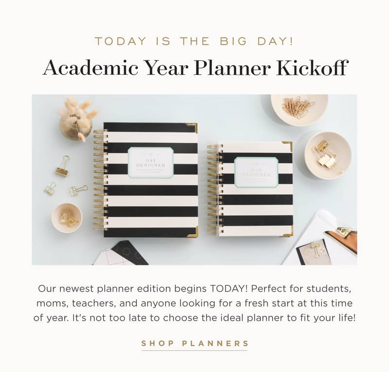 Academic Year Planner Kickoff!