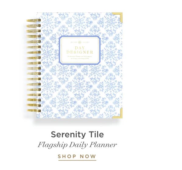 Flagship Daily Planner - Serenity Tile.