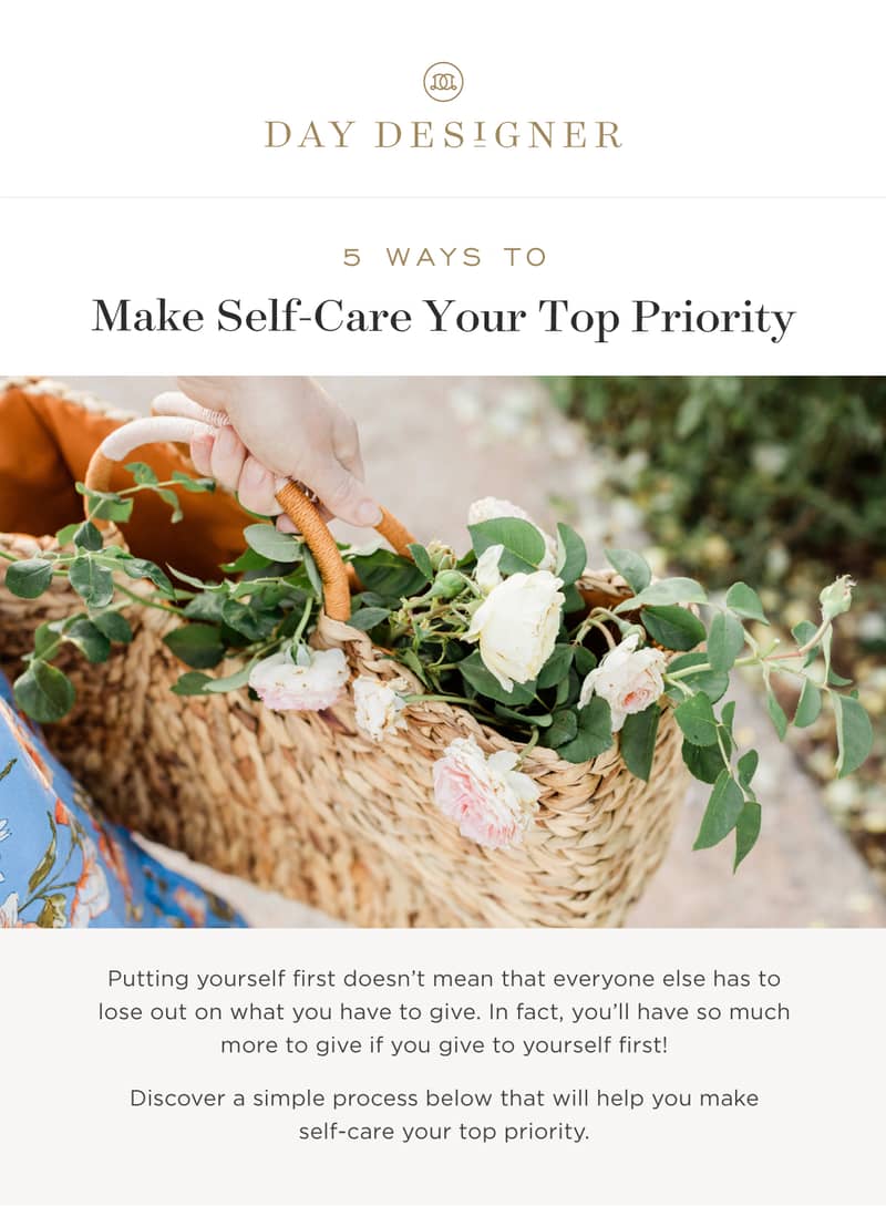5 Ways to Make Self-Care Your Top Priority.
