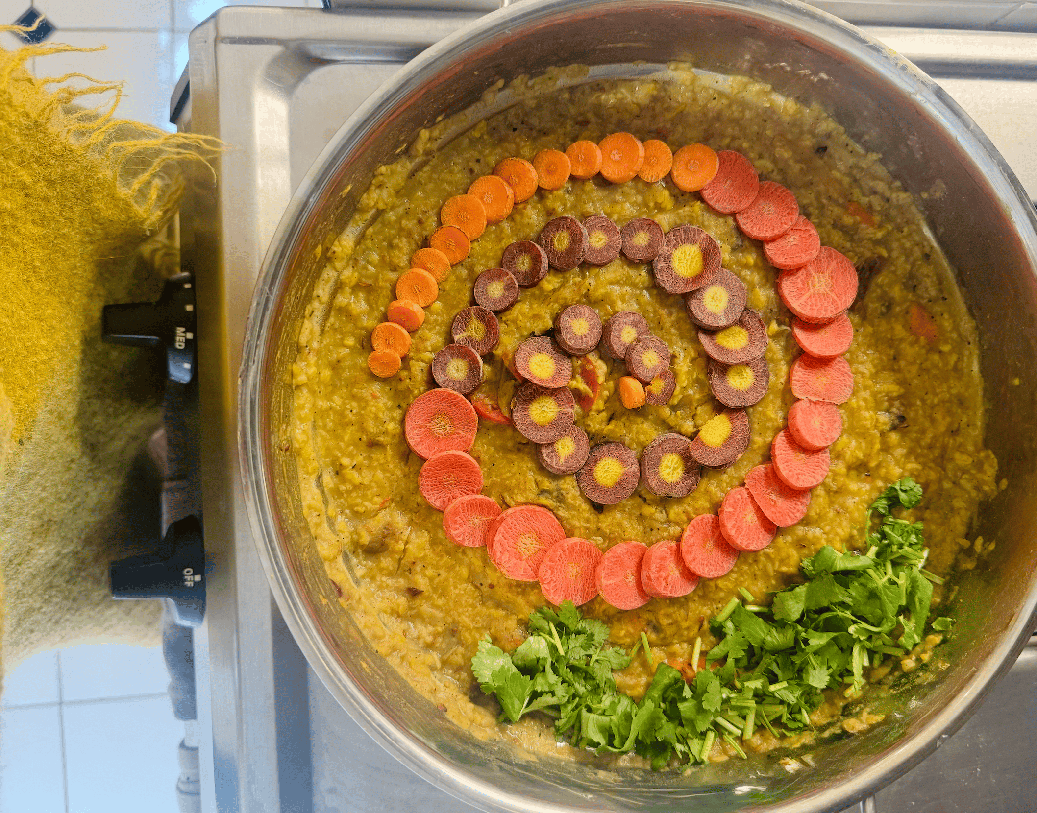 kitchari (recipe available - just ask!)