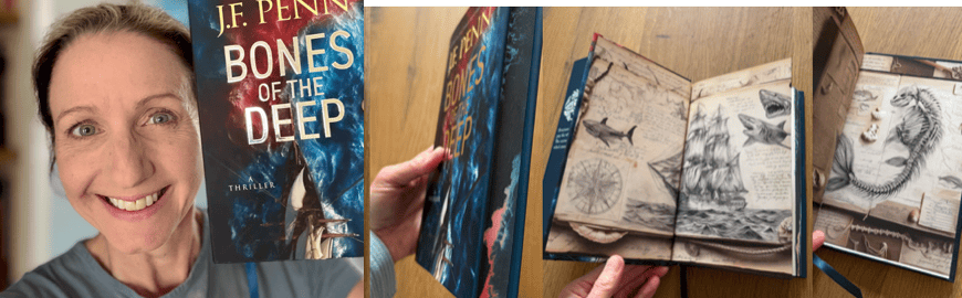 Bones of the deep, a thriller book