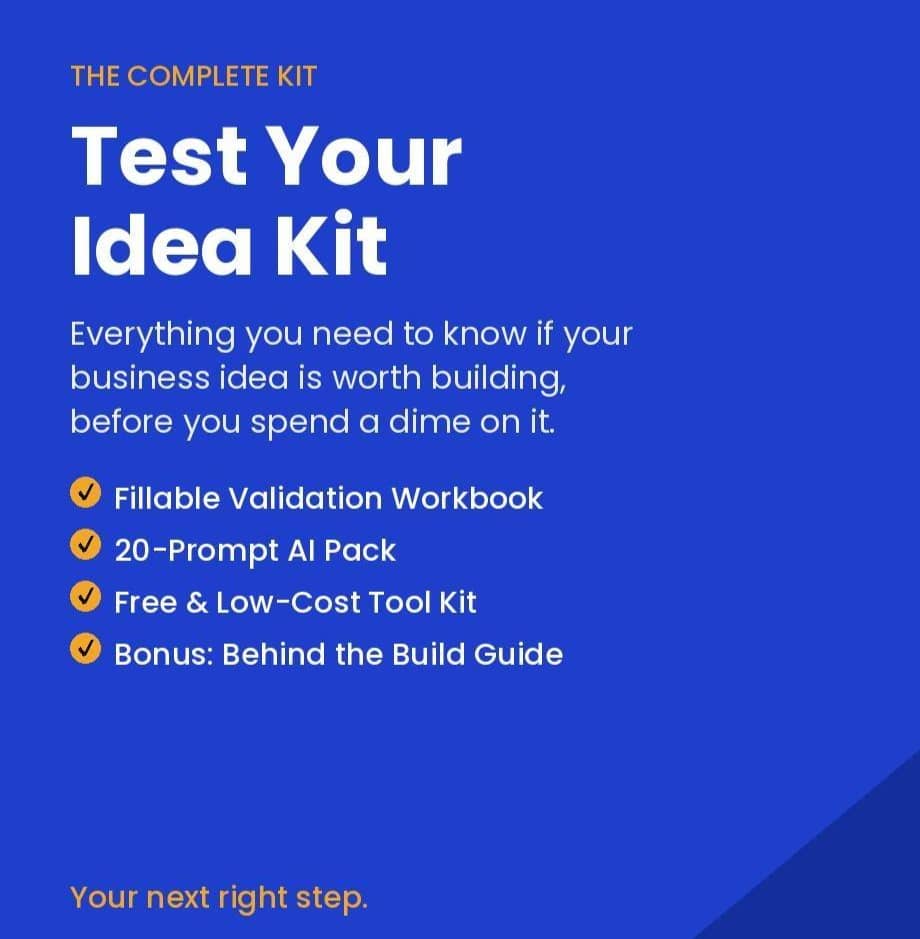 Test Your Idea Kit